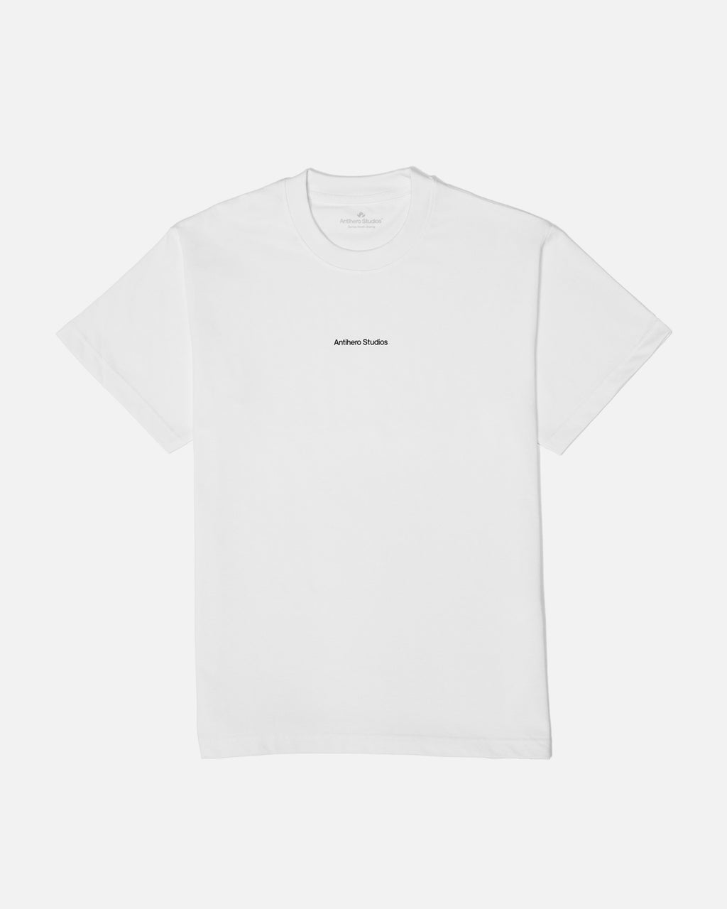 Antihero Studios Small Logo Tee in white, oversized fit