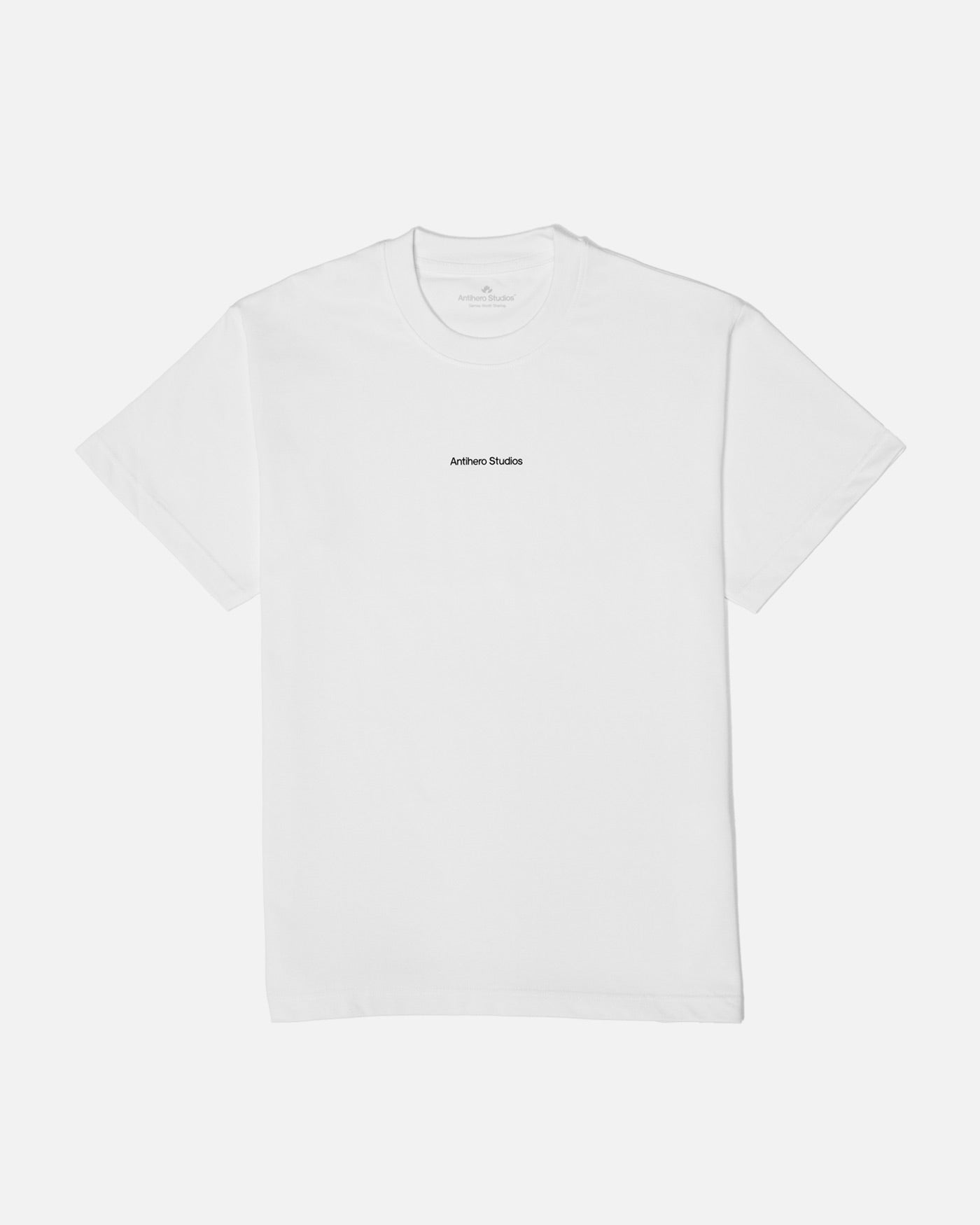 Antihero Studios Small Logo Tee in white, oversized fit
