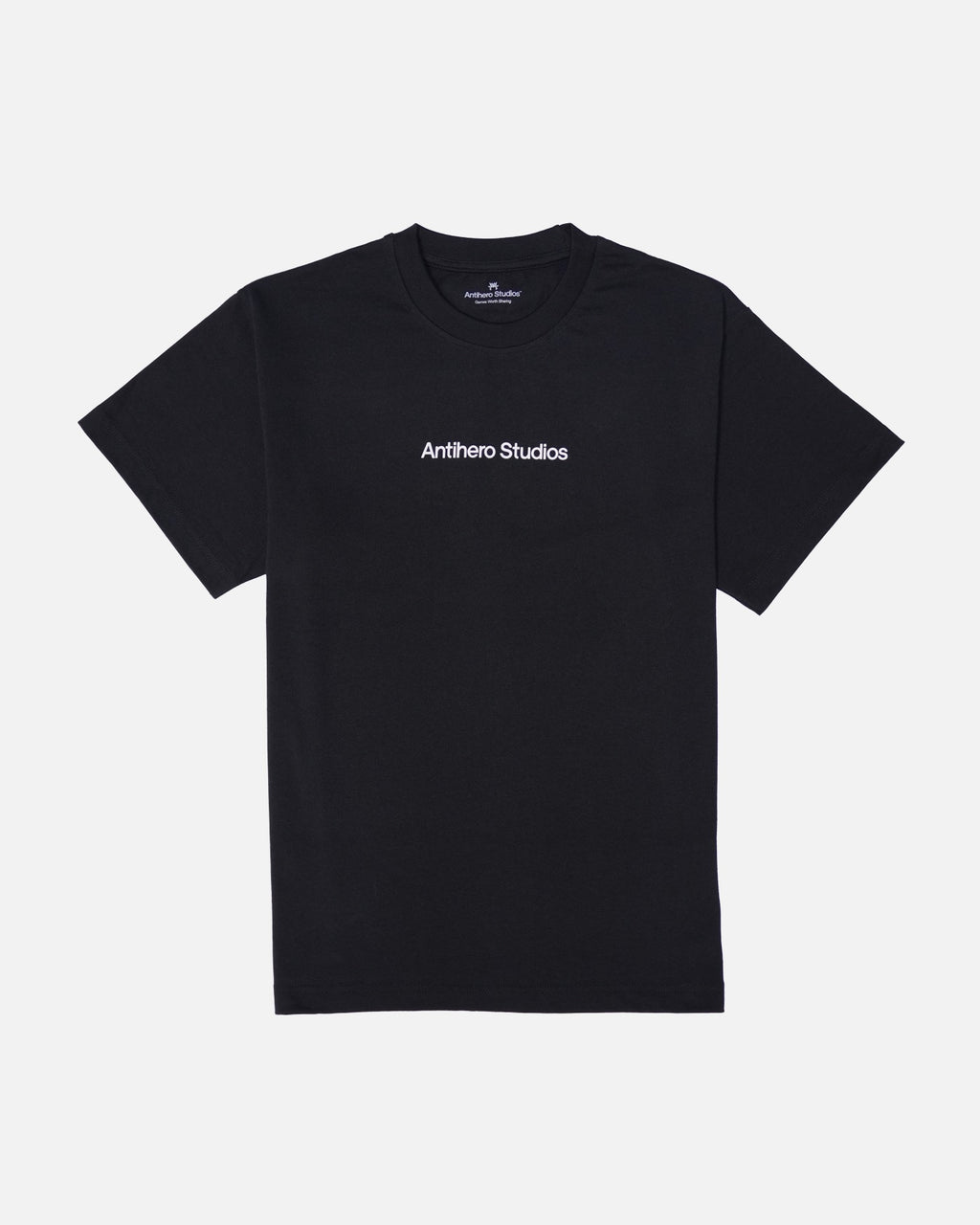 Antihero Studios Big Logo Tee in black, oversized fit