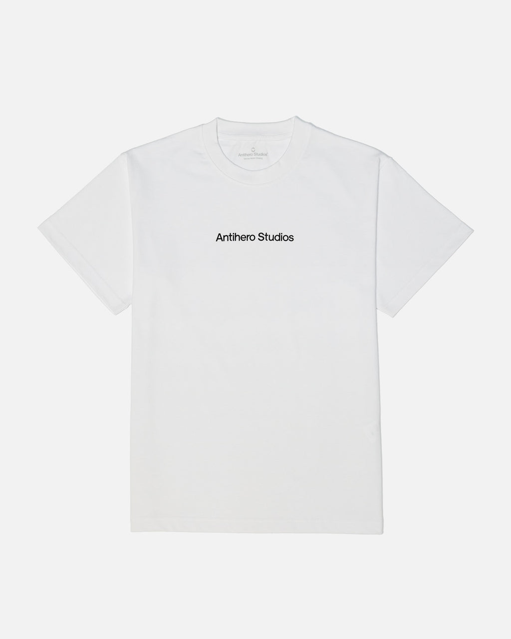 Antihero Studios Big Logo Tee in white, oversized fit