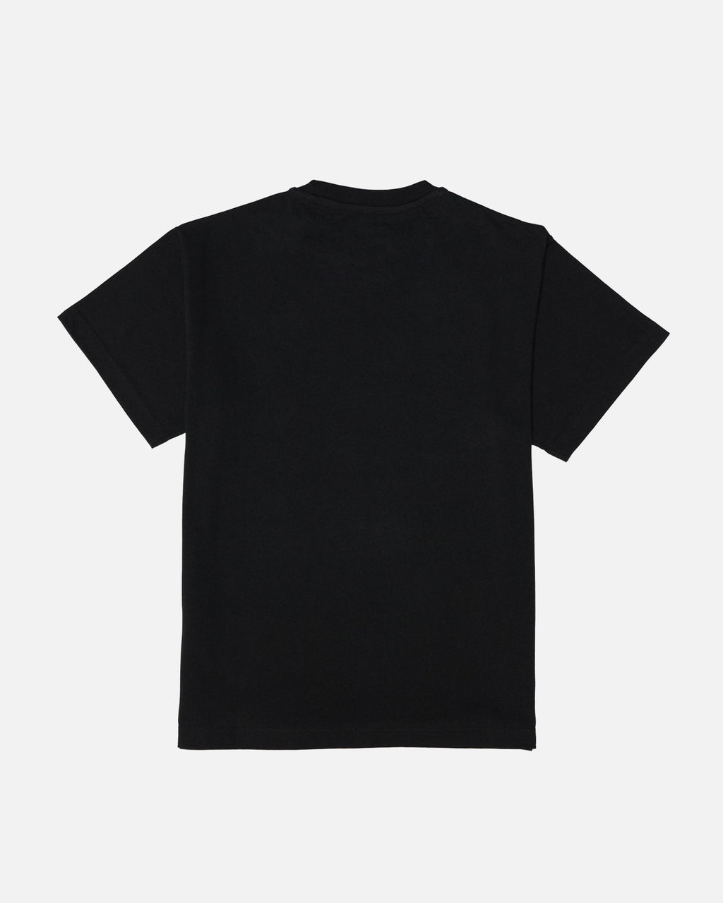 Antihero Studios black tee, fabric and fit detail