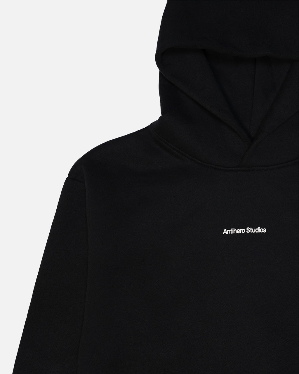 Antihero Studios Hoodie in black, view 2