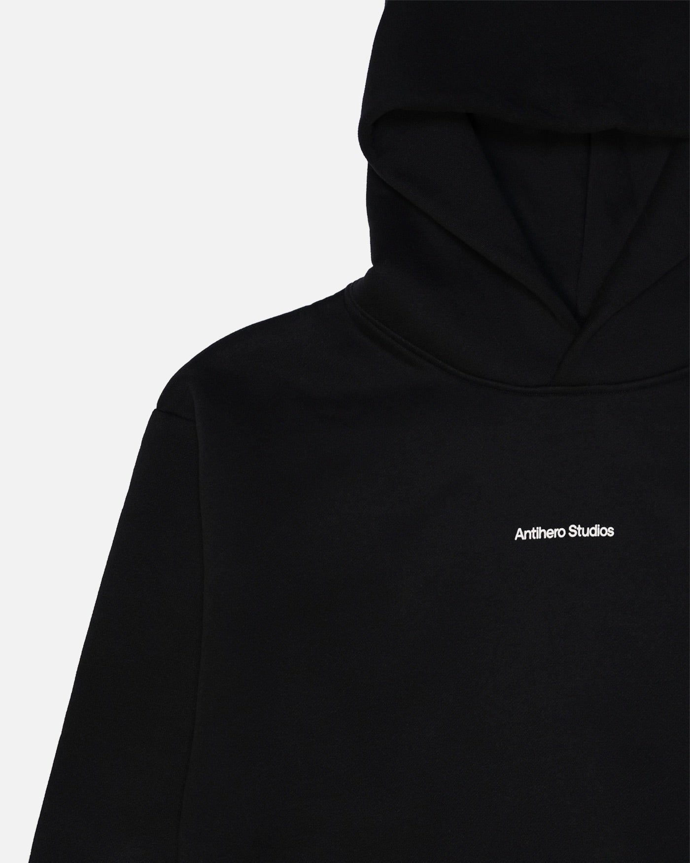 Antihero Studios Hoodie in black, view 2